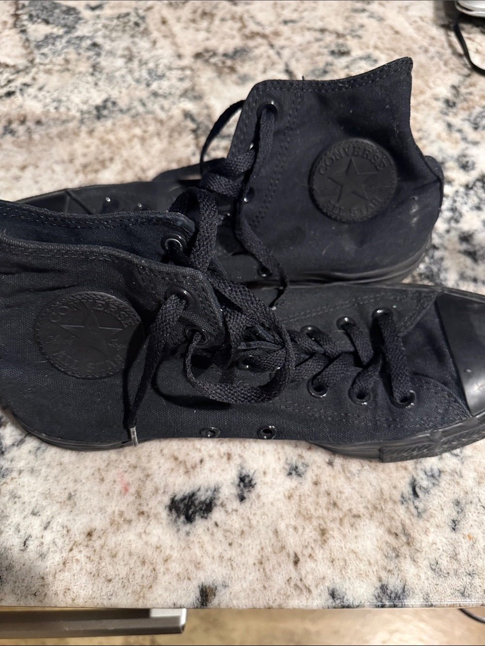 Converse unisex Black High Top Canvas Sneakers